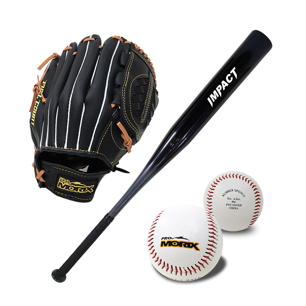 프로모릭스 야구배트(알루미늄)+야구글러브+야구공 2개 세트 어린이 성인 청소년 50,900원