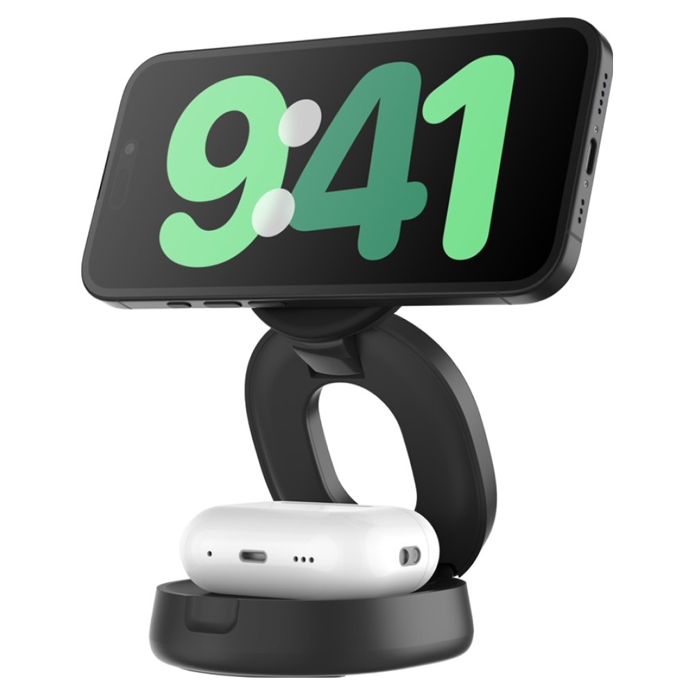 벨킨 2in1 Qi2 15W 컨버터블 마그네틱 무선 고속 충전 스탠드 초소형 각도 조절 지원 WIZ035kr 48,900원