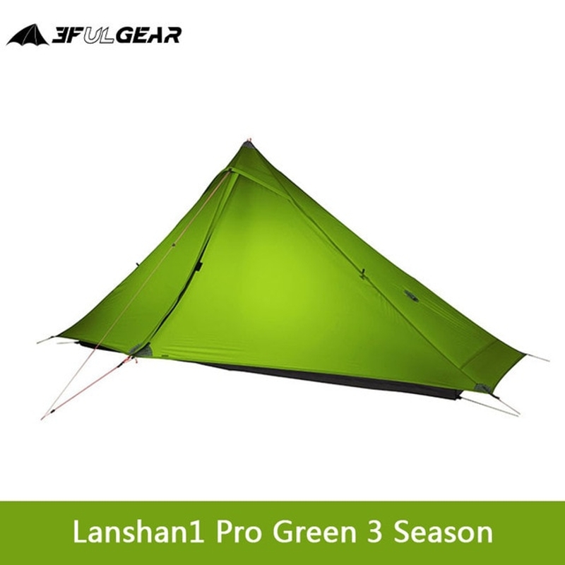 3F UL GEAR Lanshan 1 Pro 야외 텐트 1인 3-4계절 초경량 하이킹 캠핑 전문 20D Rodless 텐트 337,900원