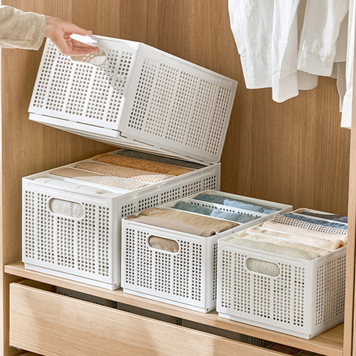 무타공마켓 칸조절 옷정리함 바지 니트 정리함 4종 리빙박스 접이식 17,400원
