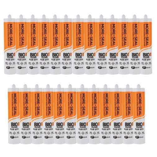 GS모아실리콘 주방 욕실용 곰팡이방지 BIO SILICONE 25P,반투명, 1개 60,000원