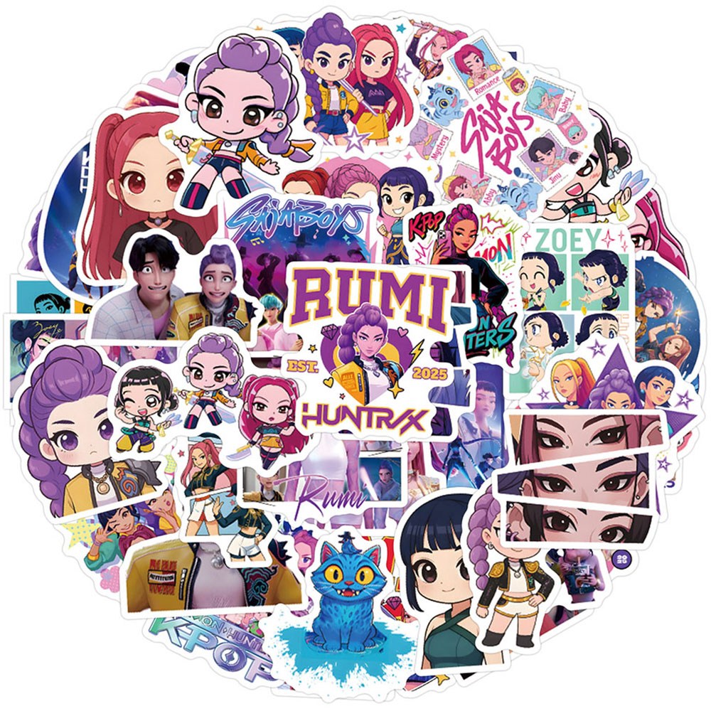 케이팝 데몬 헌터스 캐리어 노트북 다꾸 꾸미기 스티커 예쁜 방수 리무버블 3,960원