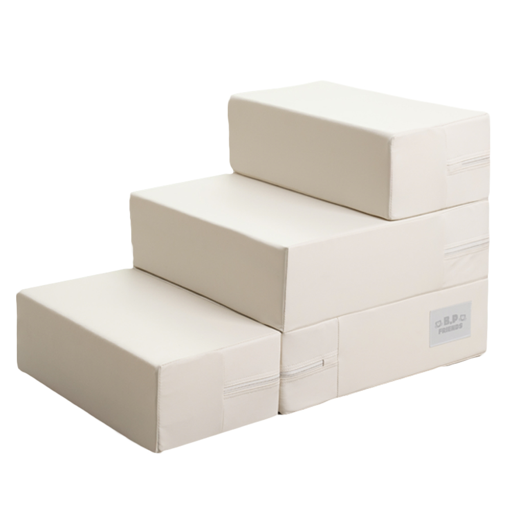 3단,2단 좌우 변형, 쉼터까지! 우리 아이 관절 건강을 위한 논슬립 듀얼 펫 스텝 비피프렌즈, 논슬립그레이, 1개 53,250원