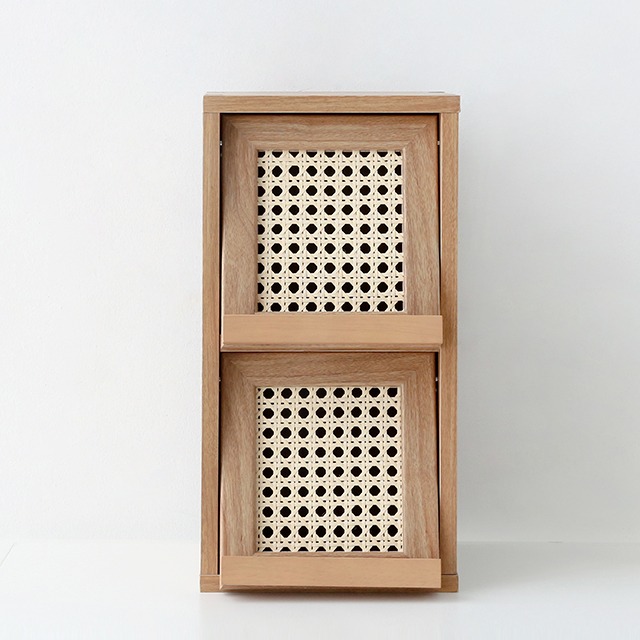 마켓비 벤탄 미니수납장 2문 NFM4221RT 세로형, 캄포어베니어 29,900원