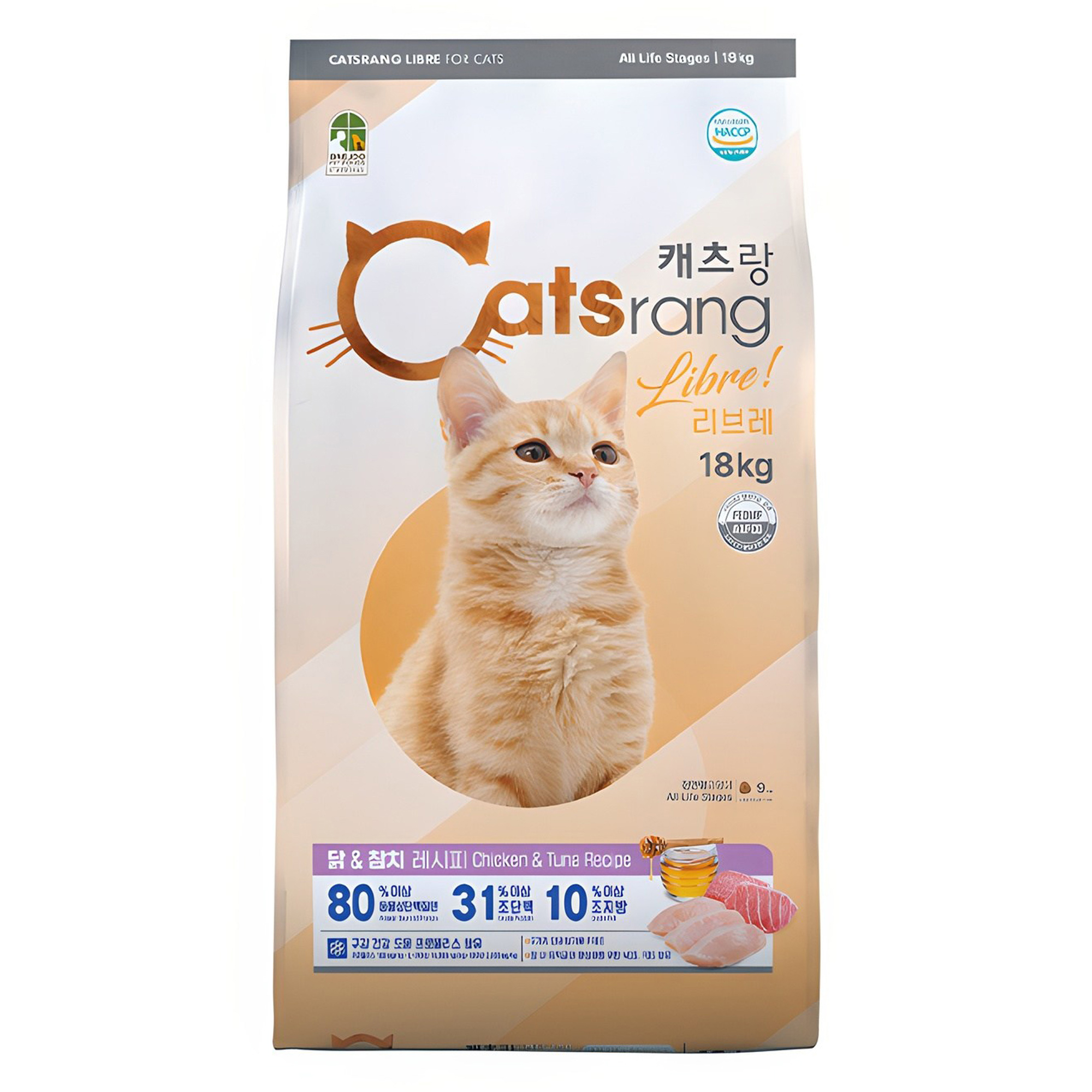 캐츠랑 전연령 고양이 리브레 건식사료 40,800원