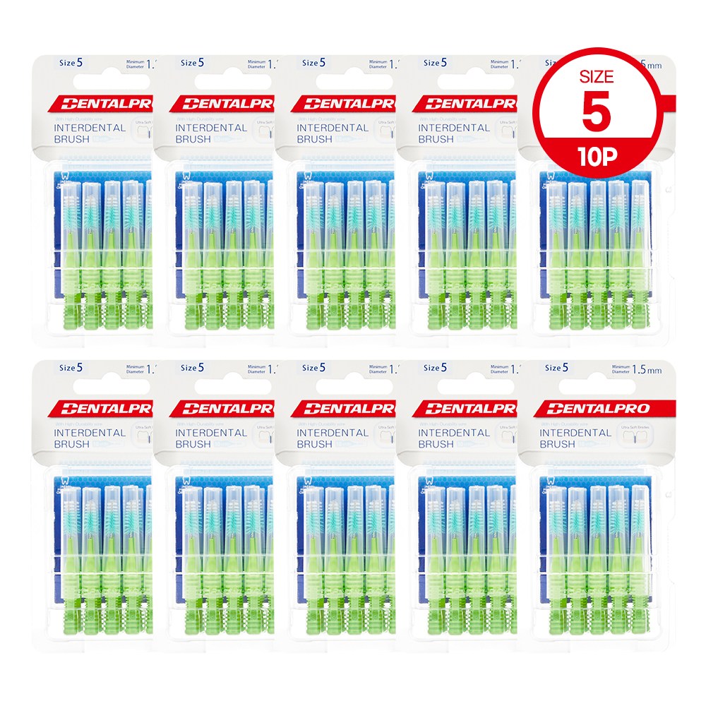 잭스 덴탈프로 치간칫솔 5단계 10p 1.5mm, 10개입, 10개 29,400원