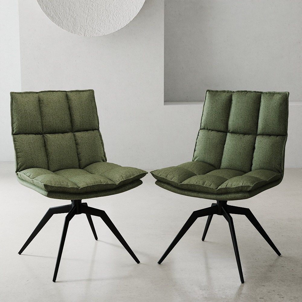 다용도 회전식 식탁 의자 회전 의자 카페 의자 인테리어 의자 홈카페 의자 2P, 2개, 연두색 248,000원