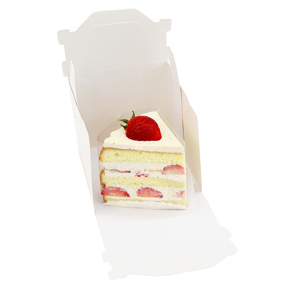 로티니 앞열림 조각케이크 상자 화이트 높은형, (소)120x90x105, 50개 16,500원