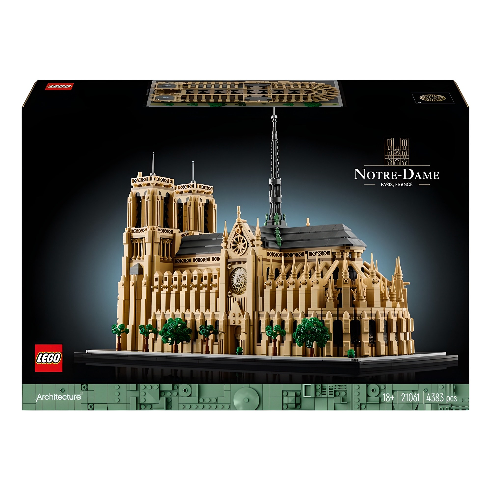 레고 아키텍처 파리 노트르담 21061, 1개, 혼합색상 226,460원