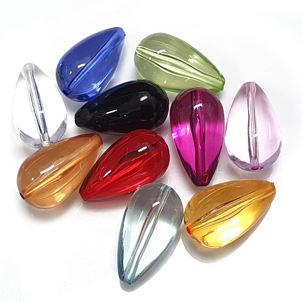 ALL 큰비즈 26mm 민자물방울 아크릴 비즈구슬 한팩 20개, 컬러선택, 연보라 12,000원