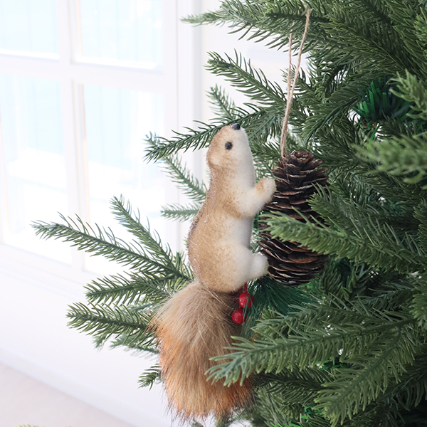 모리앤 크리스마스 솔방울 다람쥐 가족 데코 소품 솔이, 솔이x2개, 2개 9,800원