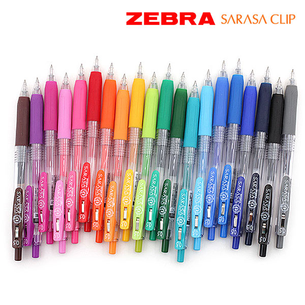 제브라 사라사 클립 0.5 중성펜, 라이트핑크(LP), 1 1,400원