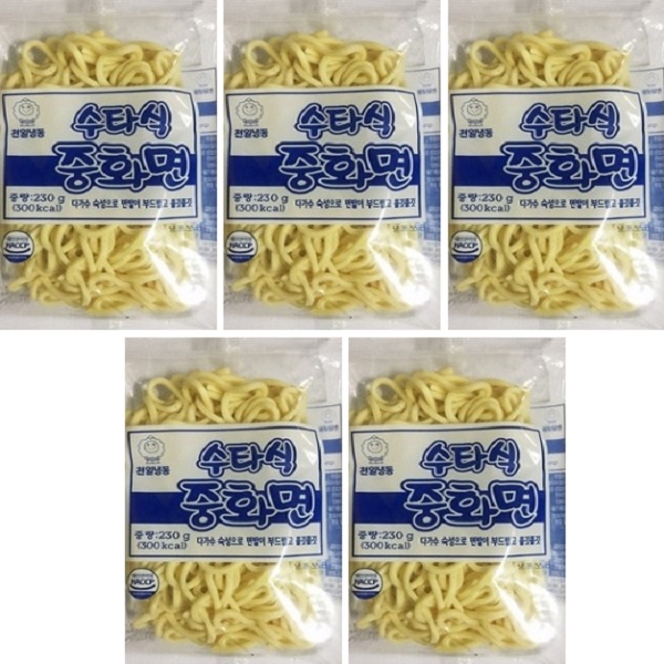 천일 짜장면 사리면 수타식 중화면 230g X 5개, 230g, 5개 3,450원