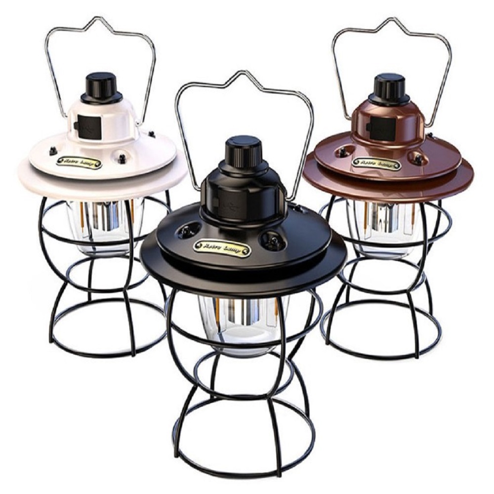 지디컴 빈티지충전식랜턴 손전등 휴대용 LED 감성캠핑 랜턴 33,500원