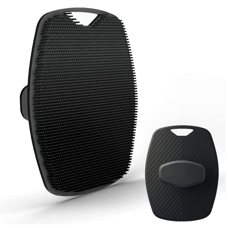 에쉬하우스 다기능 위생관리 목욕 설거지 실리콘 브러쉬 2p, 2개, 블랙 15,200원