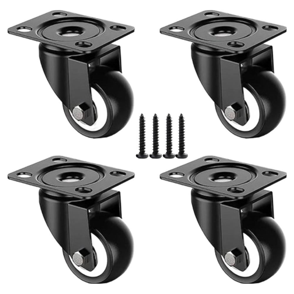 엠파이어 폴리우레탄 캐스터 평판 회전 바퀴 Z2 7,300원