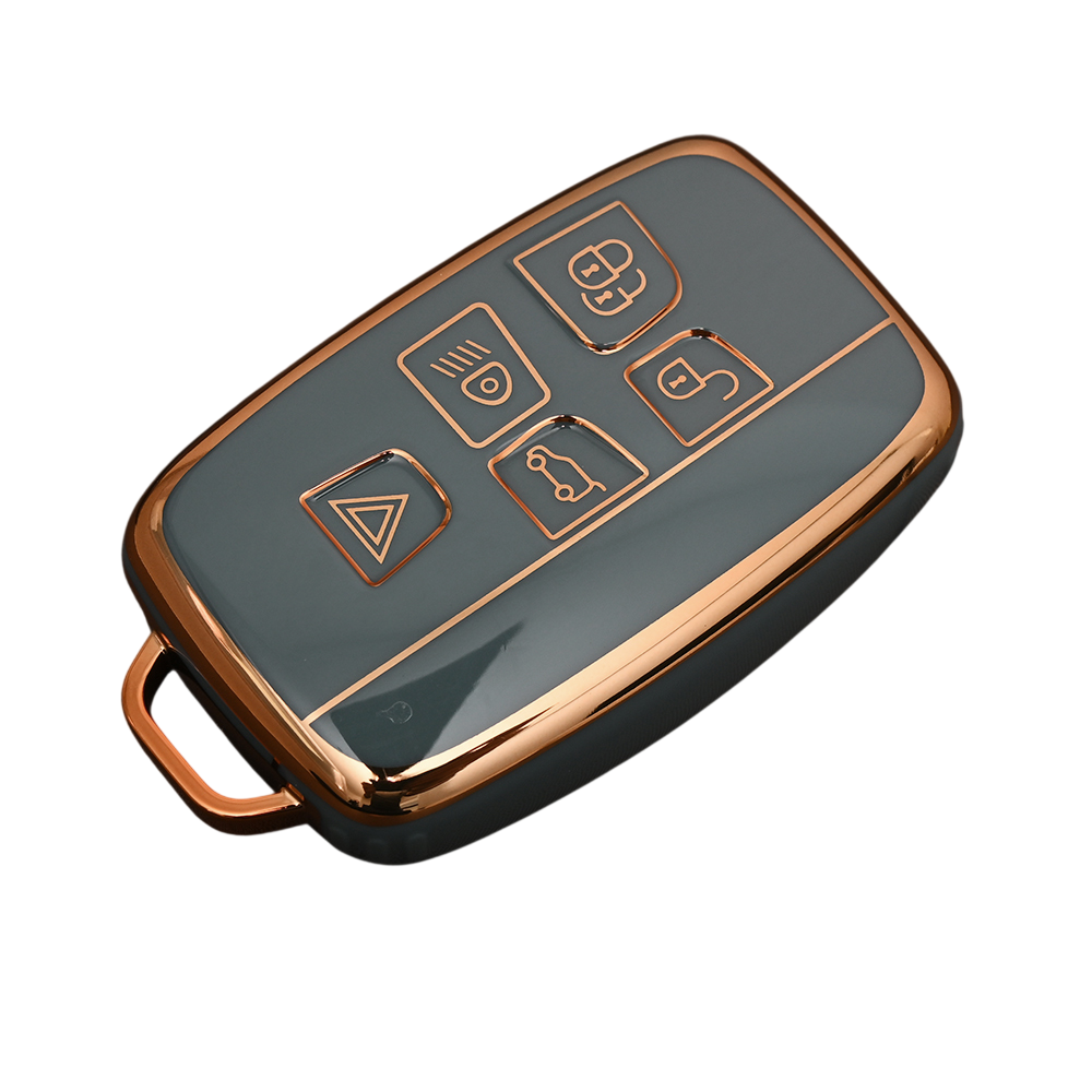랜드로버 디스커버리 재규어 레인지로버 호환 스마트 차 키케이스 키홀더 TPU 키커버 리모컨, TA102, 그레이 8,900원