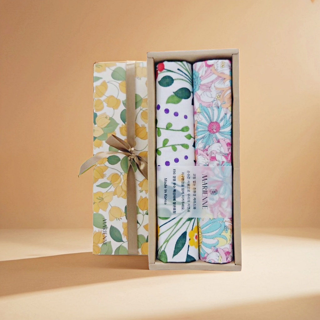 이레터치 손수건 선물 세트 고급상자포장 답례품 17,800원