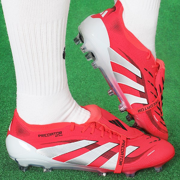 아디다스 축구화 프레데터 엘리트 FT FG 폴드오버 텅 레드-화이트 3S 천연잔디용 237,000원