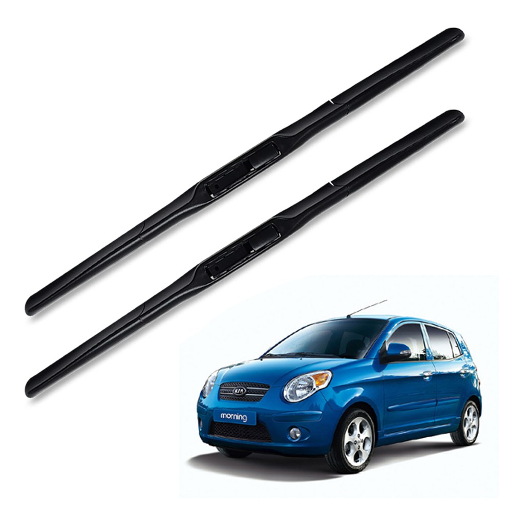 올뉴 / 더뉴모닝 (12년~16년) 레인프로 실리콘 발수코팅 와이퍼 2개1세트 550mm+400mm 15,900원