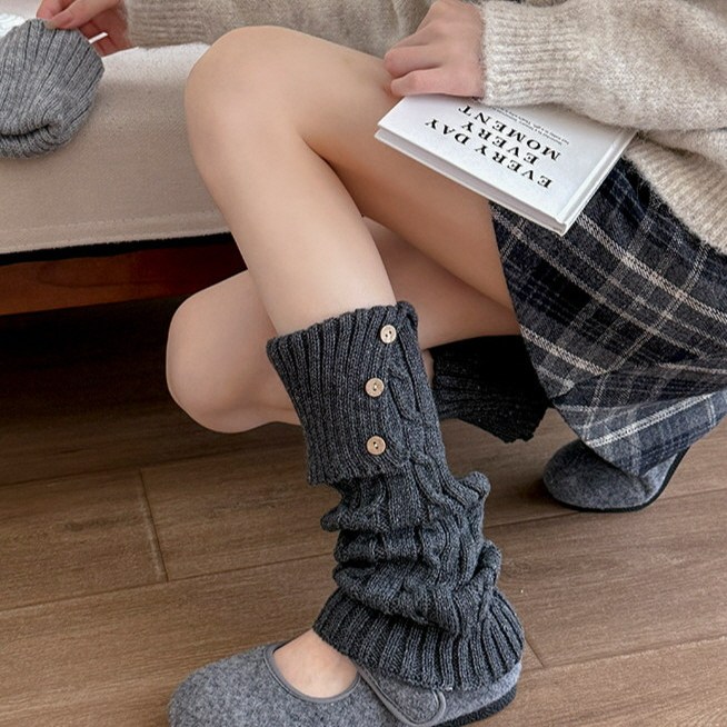 365Lifestyle 여자 겨울 니트 골지 레그워머 앙고라 도톰 캐주얼 학생 발토시 9,800원