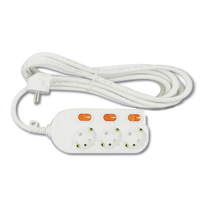 대한이라이트 16A 개별 3구 멀티탭, 3m, 1개 15,750원