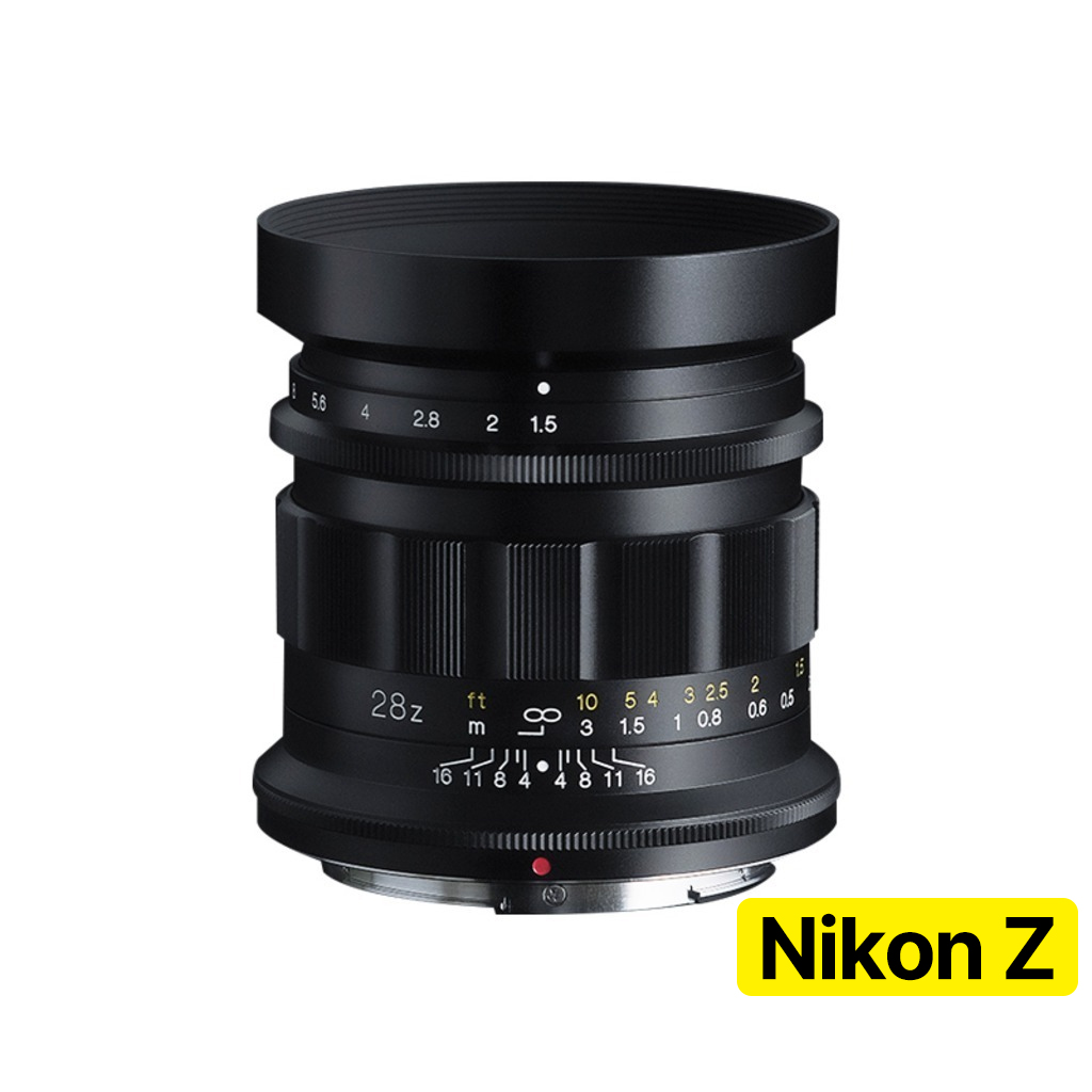[정품등록시 5만 포인트 3년 보증] 보이그랜더 NOKTON 28mm F1.5 ASP Nikon Z마운트, 단일상품 1,062,000원