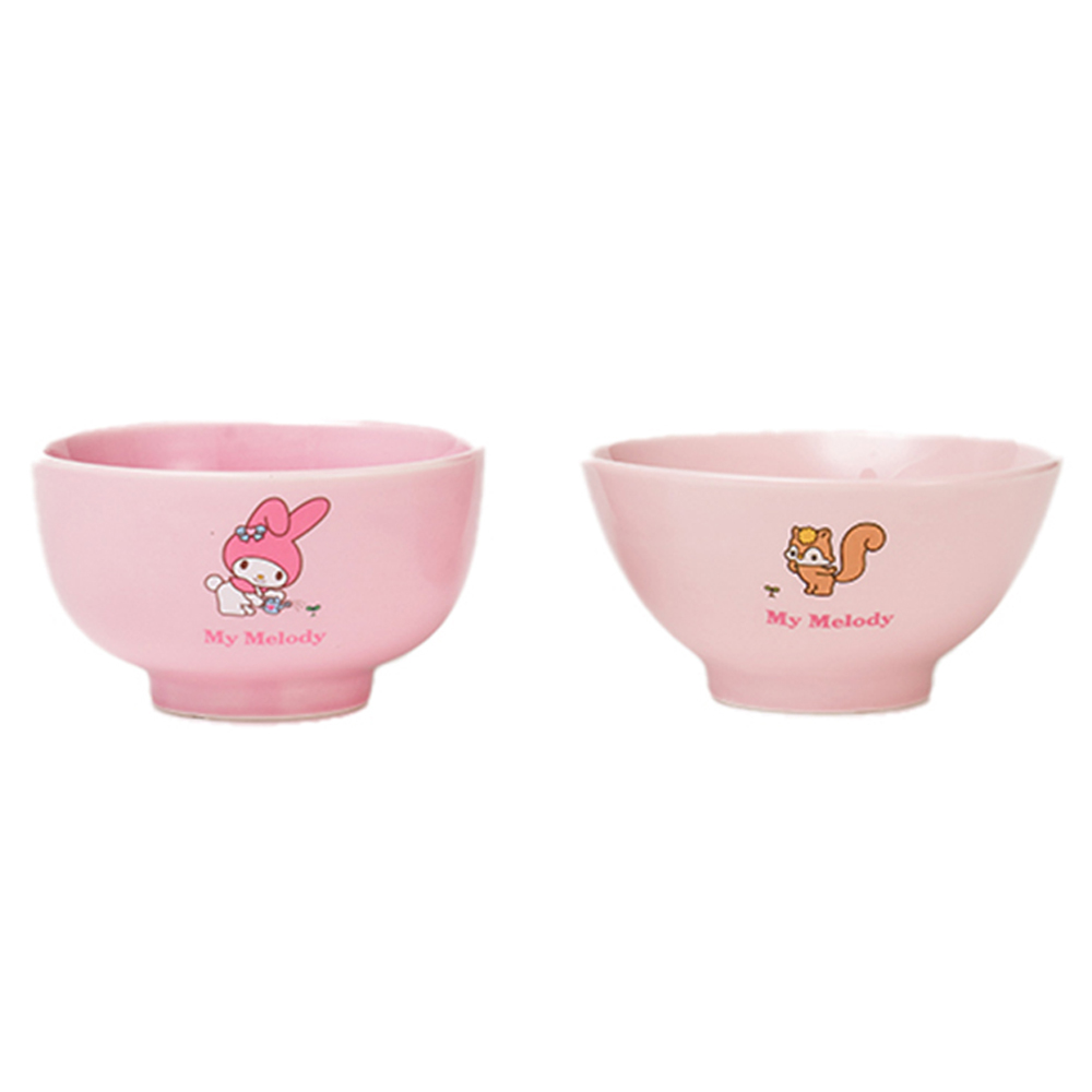 데이니즈 산리오캐릭터즈 그릇 2종 세트, 마이멜로디, 밥그릇 + 국그릇, 1세트 19,700원