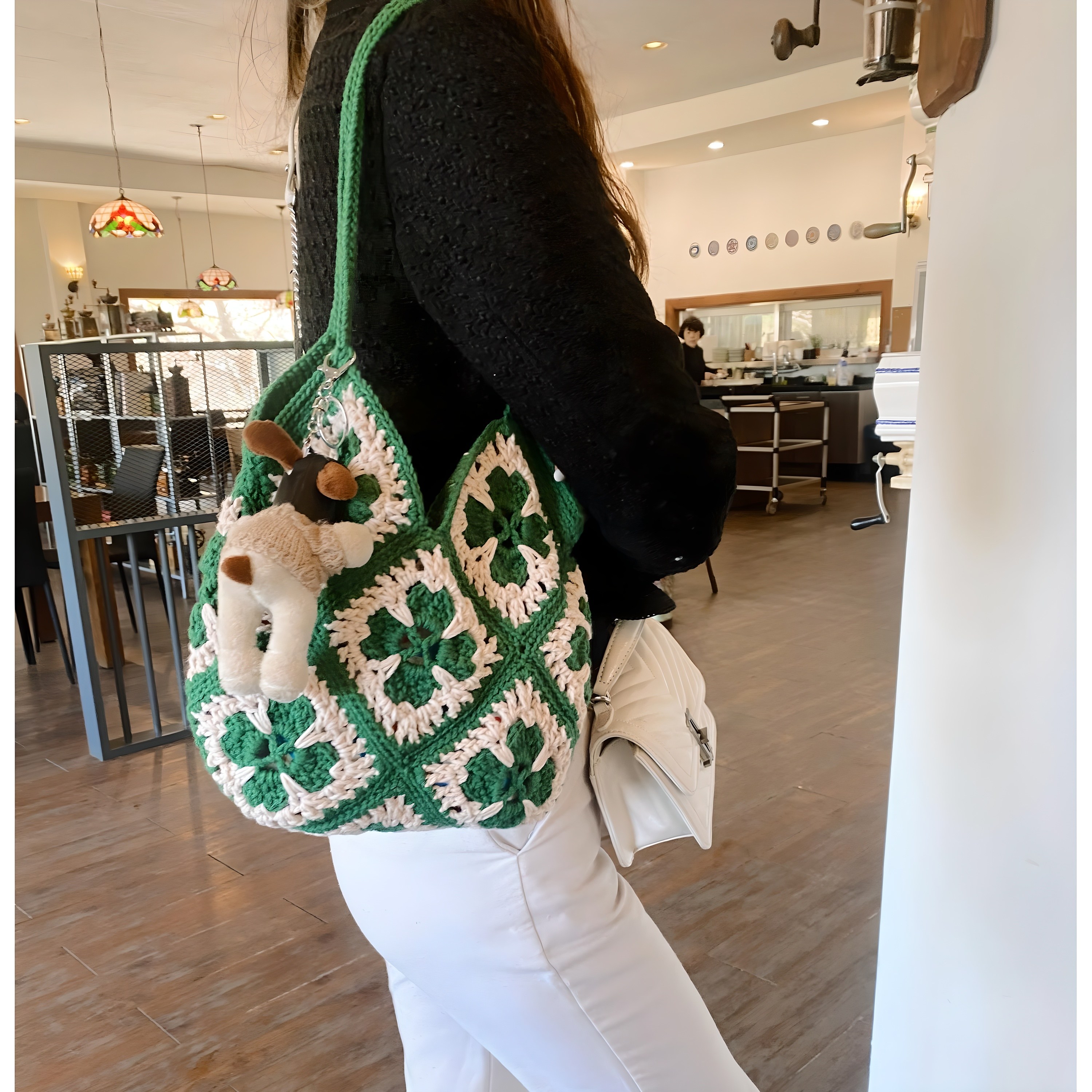 레드콤마 네잎클로버 모티브가방뜨기 diy패키지 25,930원