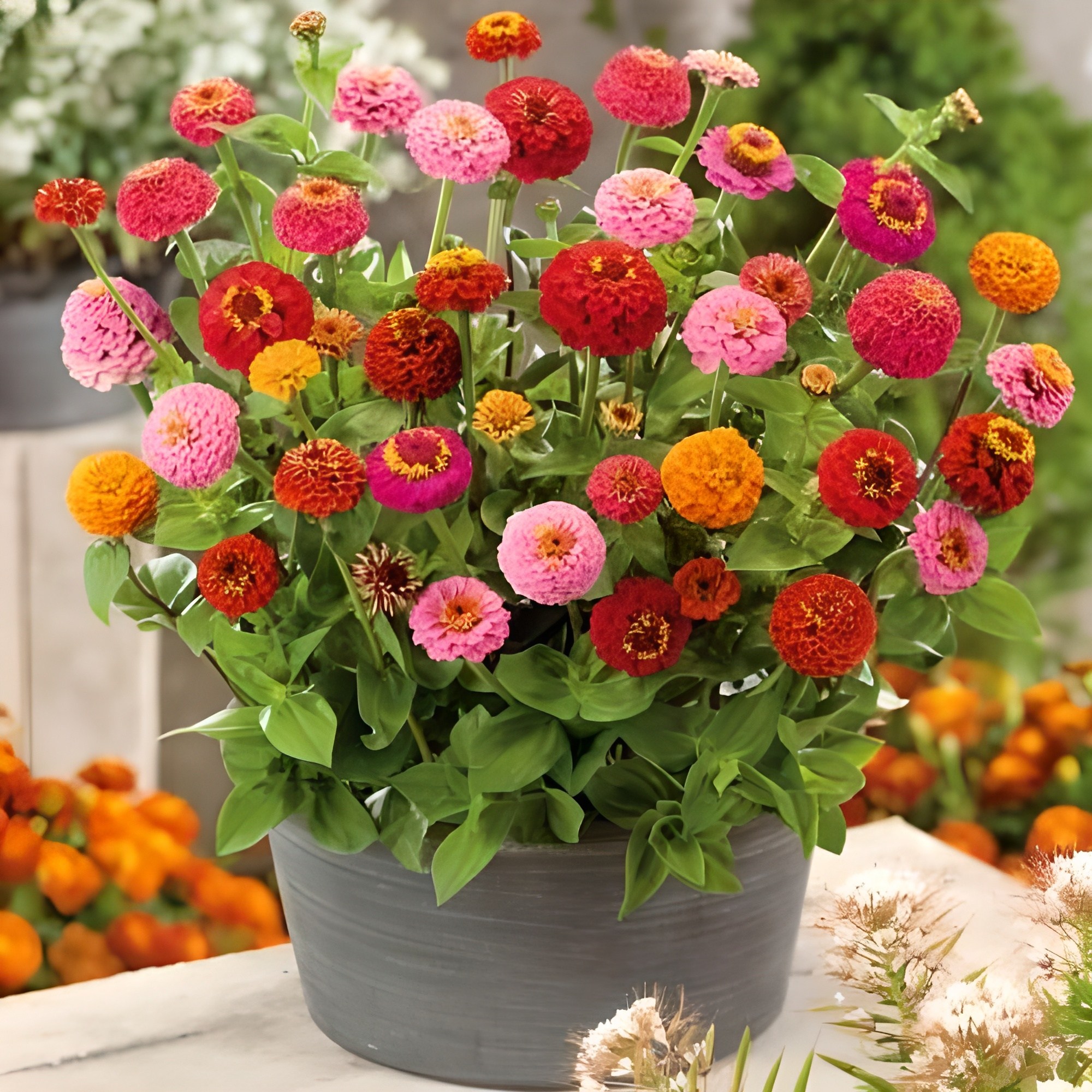 키작은 백일홍 엄지공주 씨앗 소포장 대포장 선택, 1개 24,000원