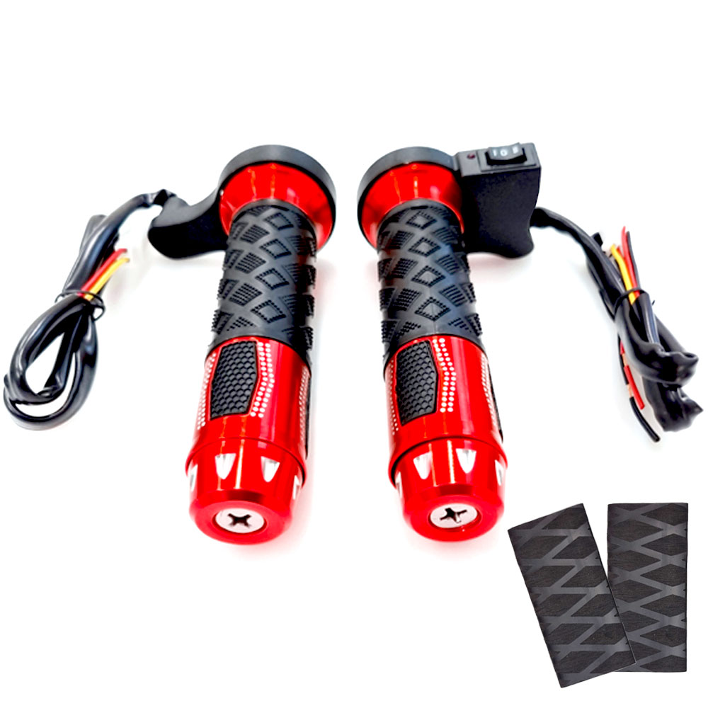 오토바이 핸들 열선그립 블랙 수축튜브 좌우세트 겨울 방한용품 보온 핸들튜닝 20,500원