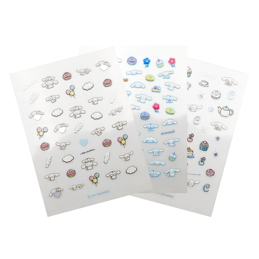 뷰티홈 산리오 시나모롤 네일스티커 3종 세트 6,000원