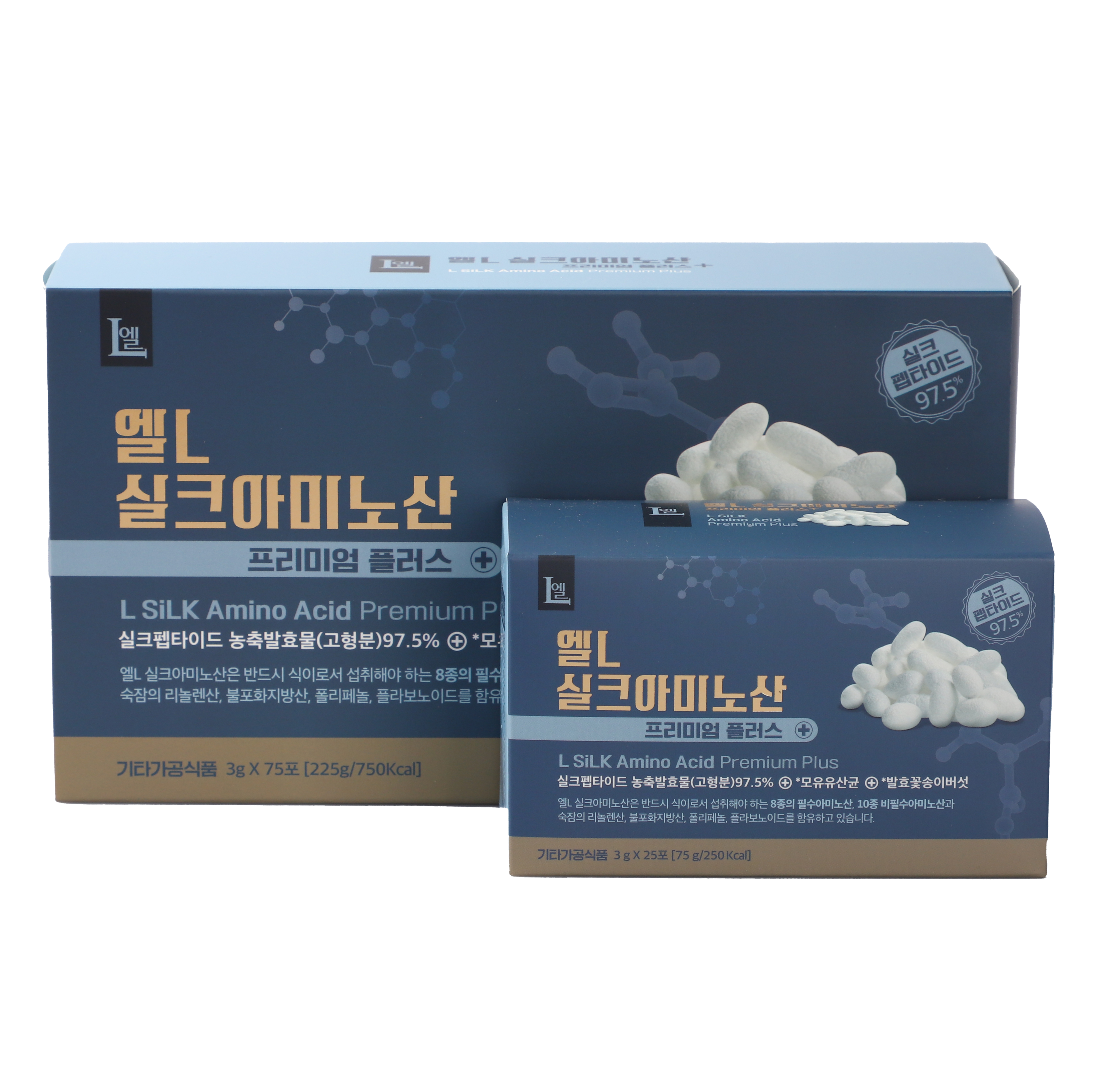 천잠 엘실크아미노산 300포, 300g, 10개 335,000원