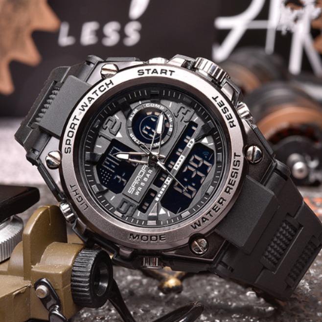 스포츠 디지털 시계 손목시계 군인시계  50M방수시계 6024 58,910원