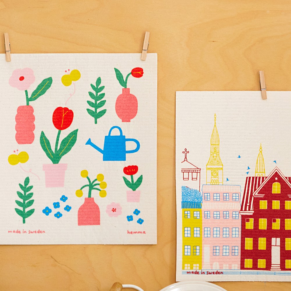 스웨덴 정품 헴마 오가닉 셀룰로오스 주방 행주 빨아쓰는 면 키친크로스 빅사이즈, 1개, 1개입 12,900원