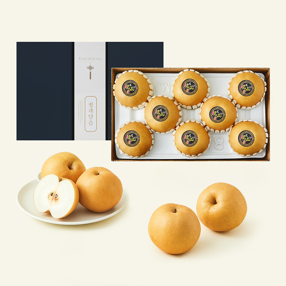 [로켓프레시] 정과담음 당도선별 나주배 선물세트 + 보자기 36,900원