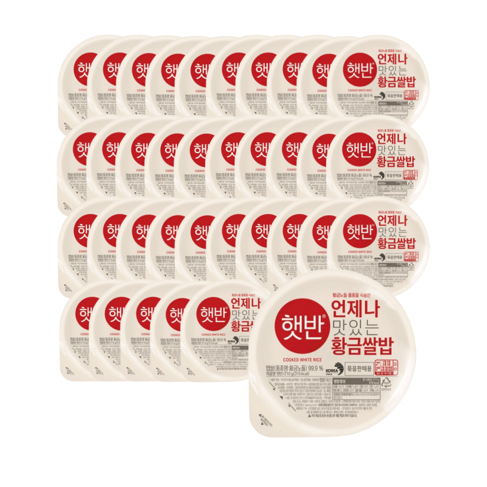 황금 햇반 백미 51,400원