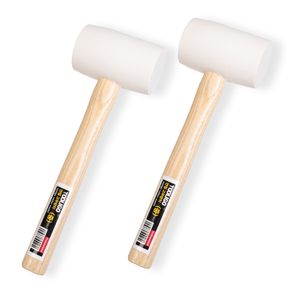 툴리고 탄성 좋은 고무 망치 중형 타일 목공 작업용, 2개 20,500원