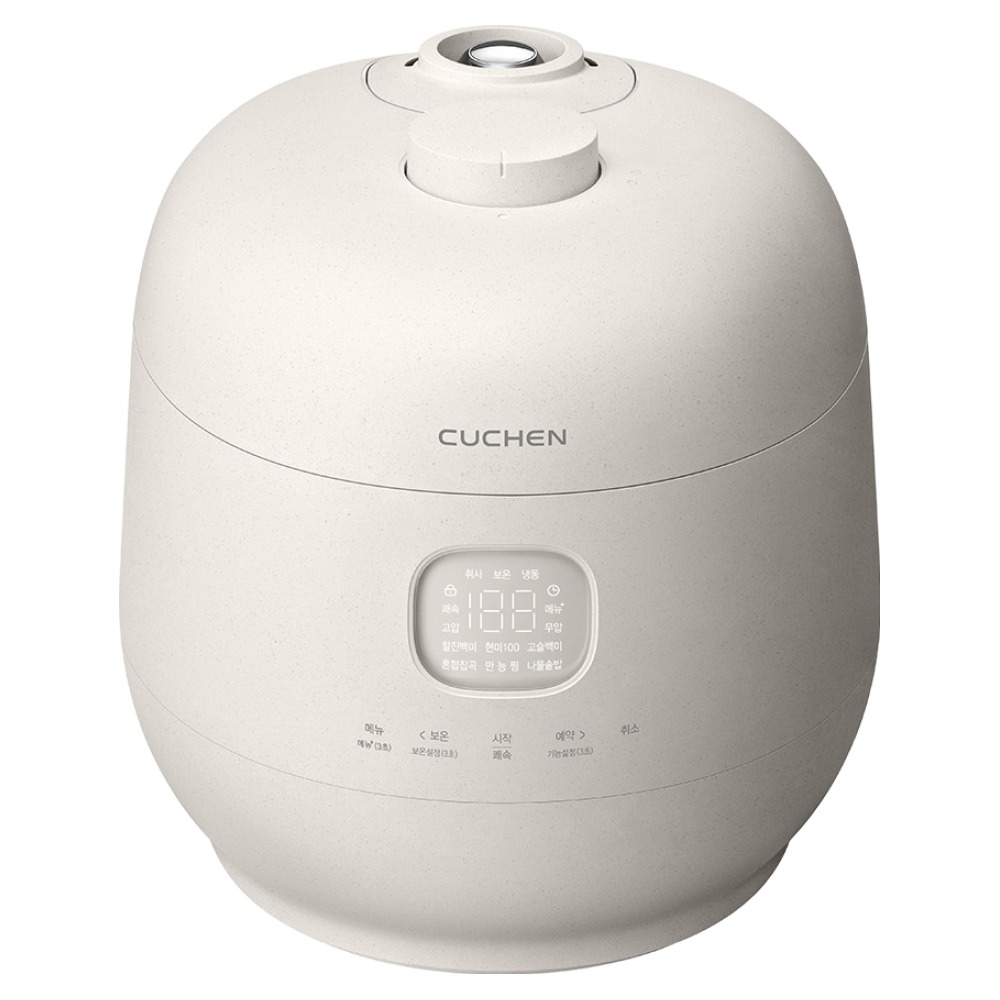 쿠첸 브레인 풀스테인리스 듀얼프레셔 IH 써모가드 전기압력밥솥 6인용, CRT-TWS0630W, 화이트 231,570원