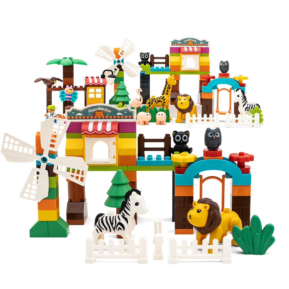 뮤고랑 블록놀이 동물 피규어 주토피아 146 PCS, 1개 40,500원