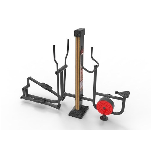 월드스포츠산업 공원 헬스기구 야외운동기구 자전거타기 제자리달리기 WDJ-7083 4,830,000원