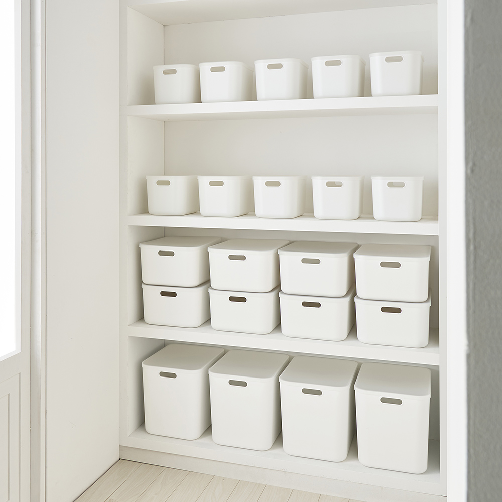 위즈홈 국내생산 그라미 리빙박스 펜트리 수납함 수납정리함 4개 10,070원