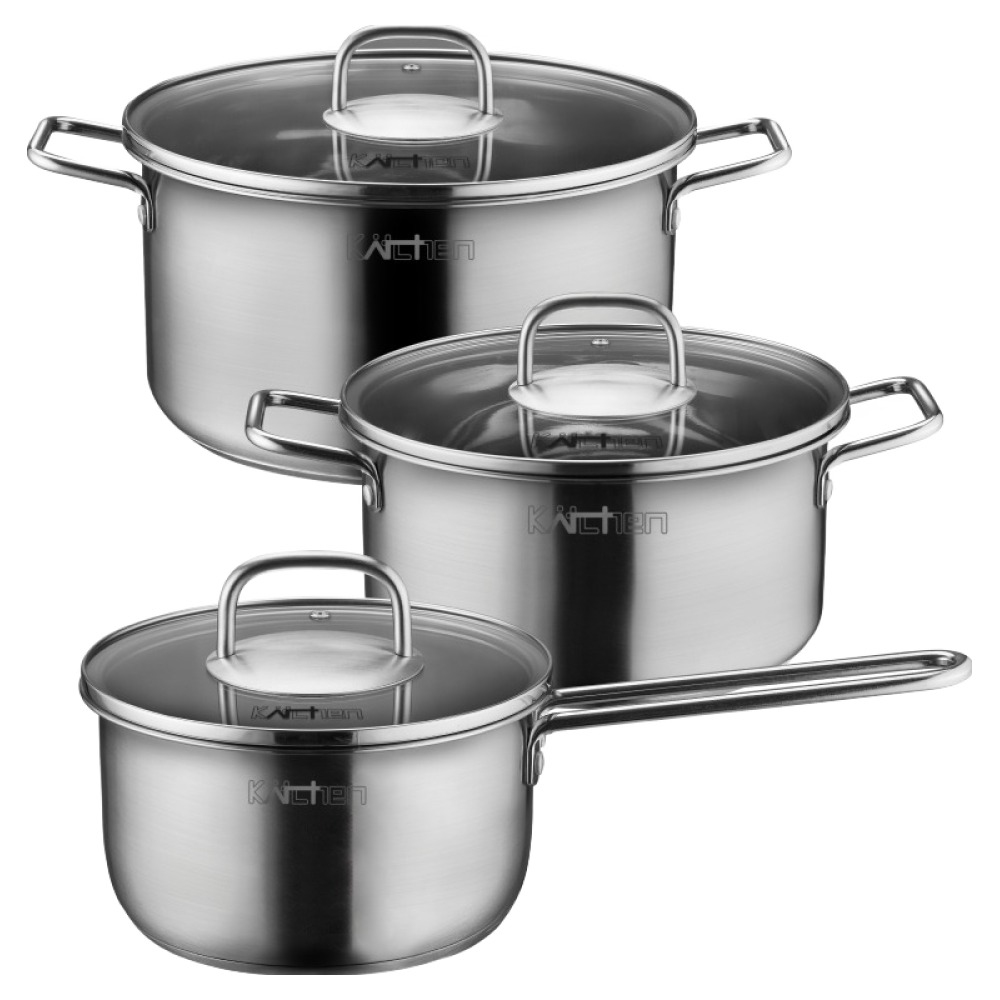 키친아트 인덕션 올데이 IH 스텐냄비 3종 세트 57,910원