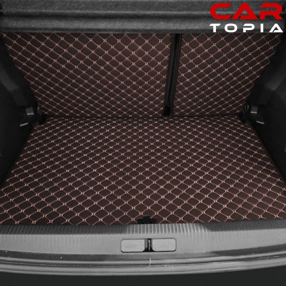 카토피아 푸조 e-2008 퀼팅 트렁크매트 가죽 차박 바닥 상단 하단 전기차 용품 126,000원