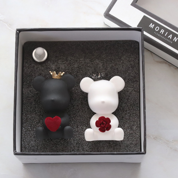 차량용 방향제 크라운 베어 세트 석고방향제 17,900원