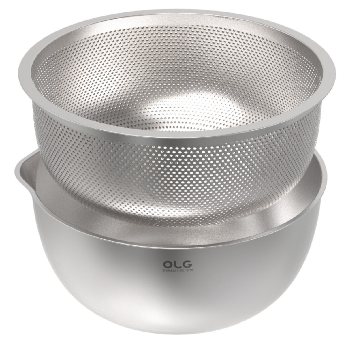 올지 SUS 304 채반 믹싱볼 2단 세트 44,900원