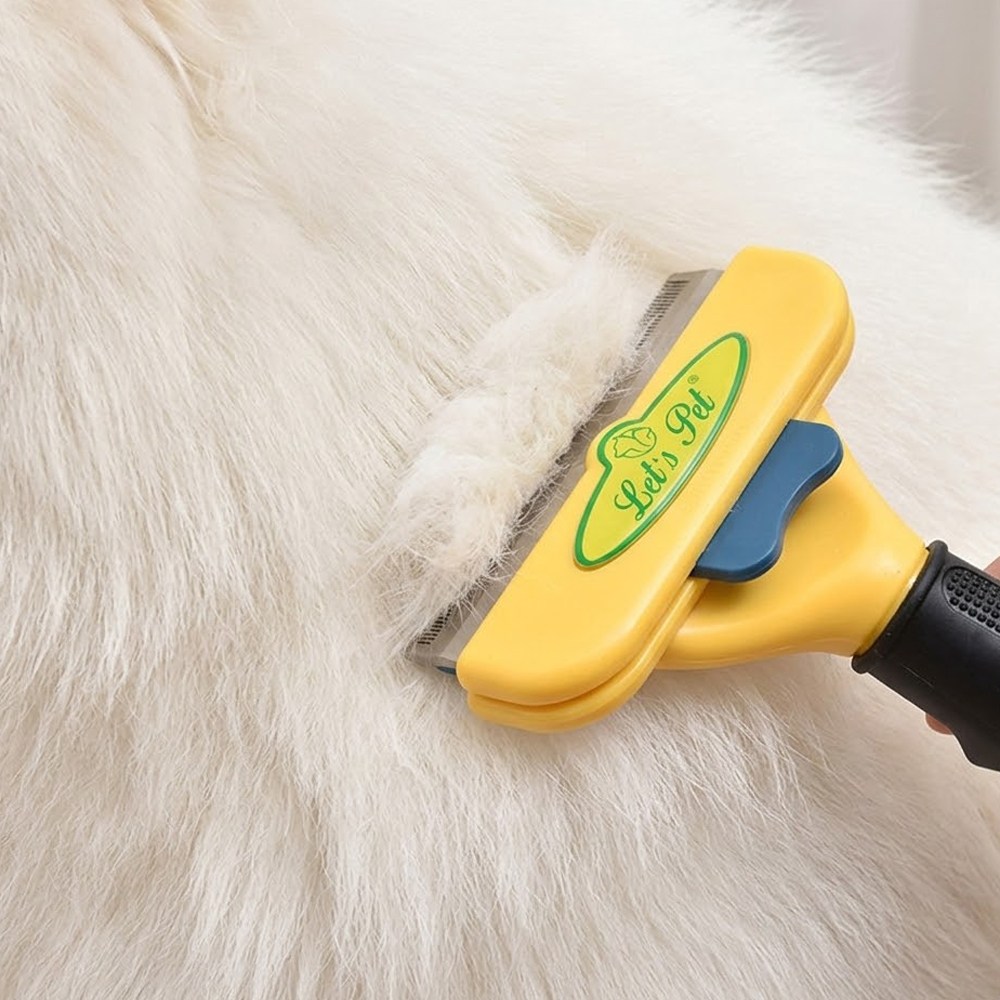 반려견 쉐드킬러 강아지 고양이 브러쉬 죽은털 빗, 1개, 대형견용 장모용 9,800원