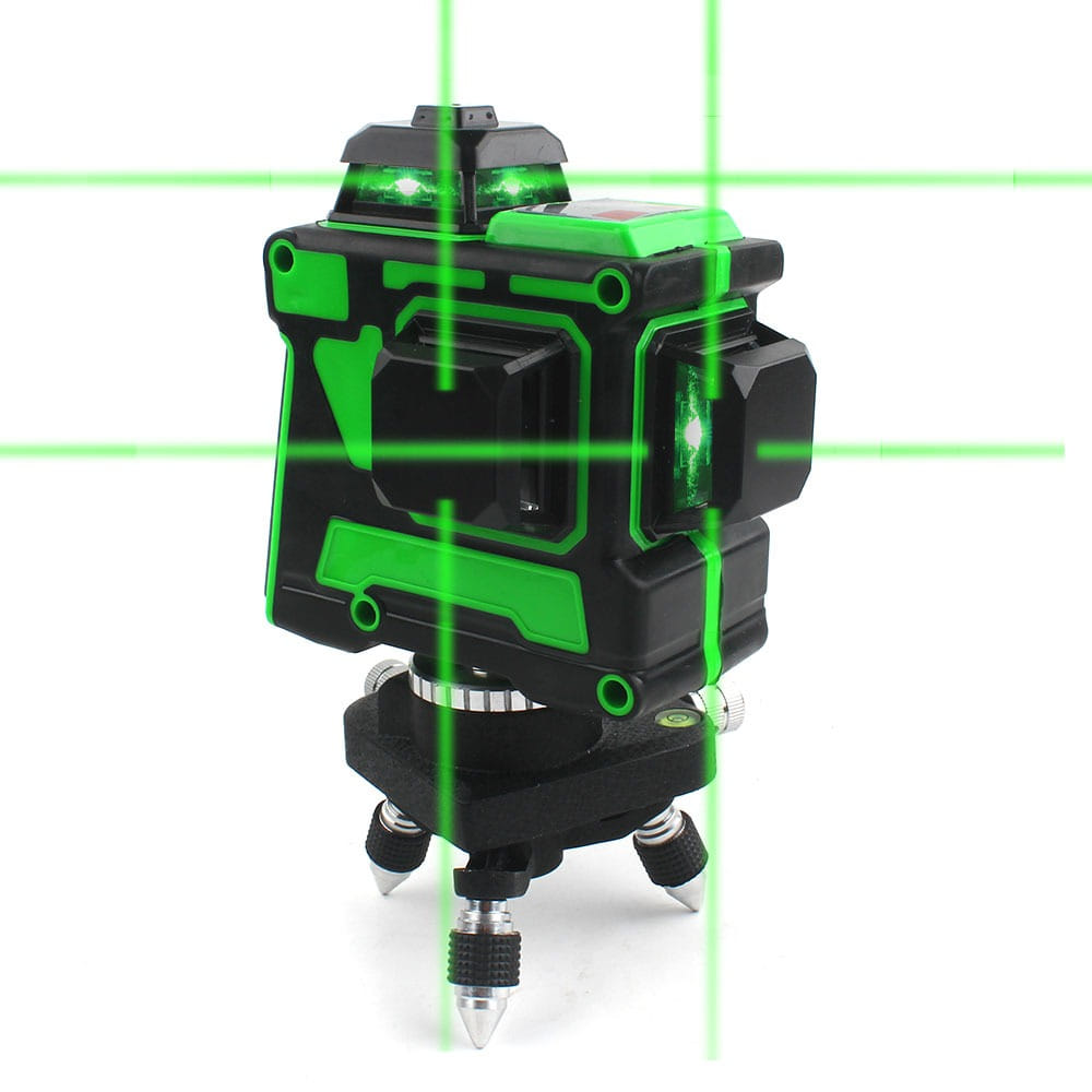 3D 그린 레이저레벨기 녹색 수평기 12라인 측정기, 1개 92,700원