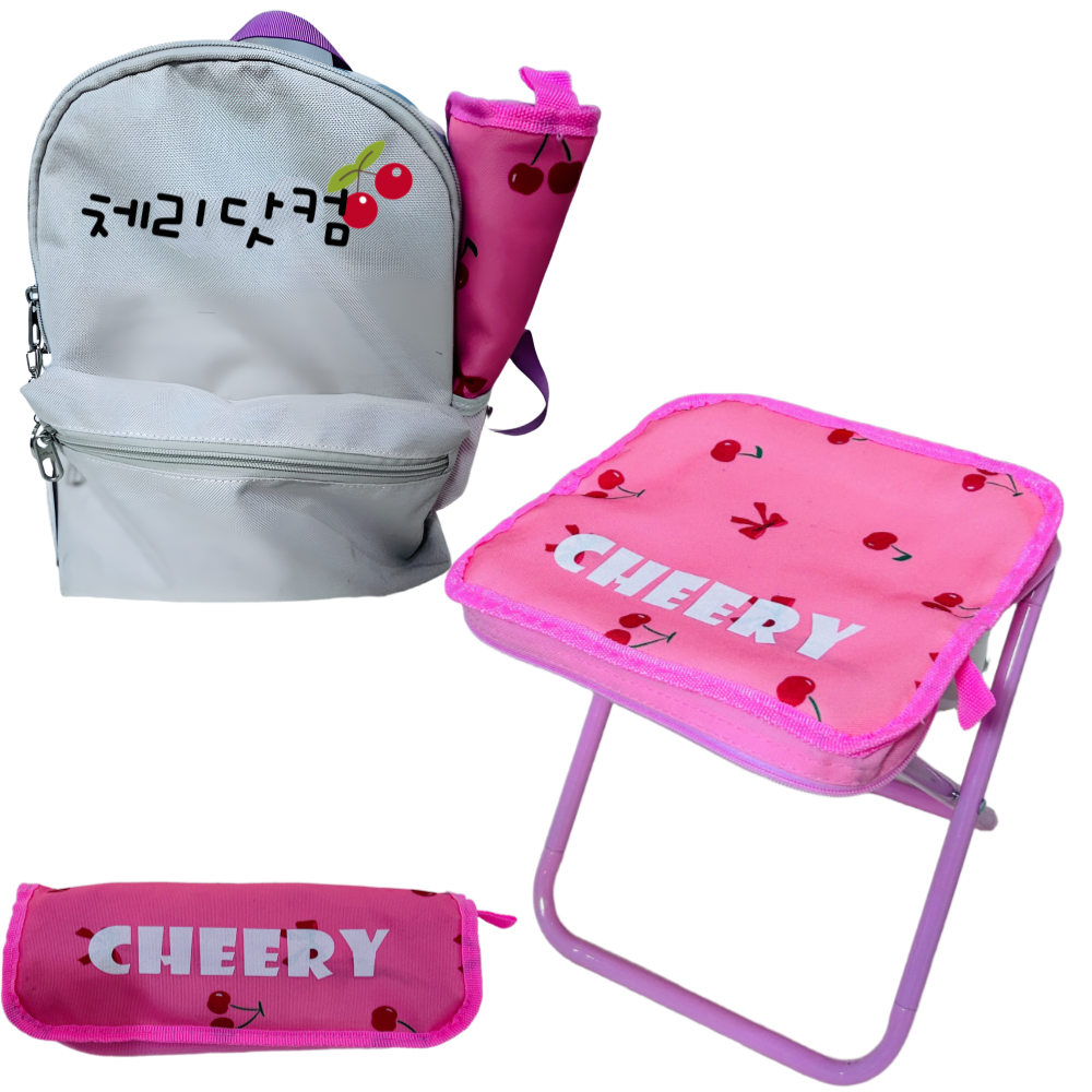 체리닷컴 놀이동산 초경량 폴딩 대기줄서기의자, 체리, 1개 10,900원