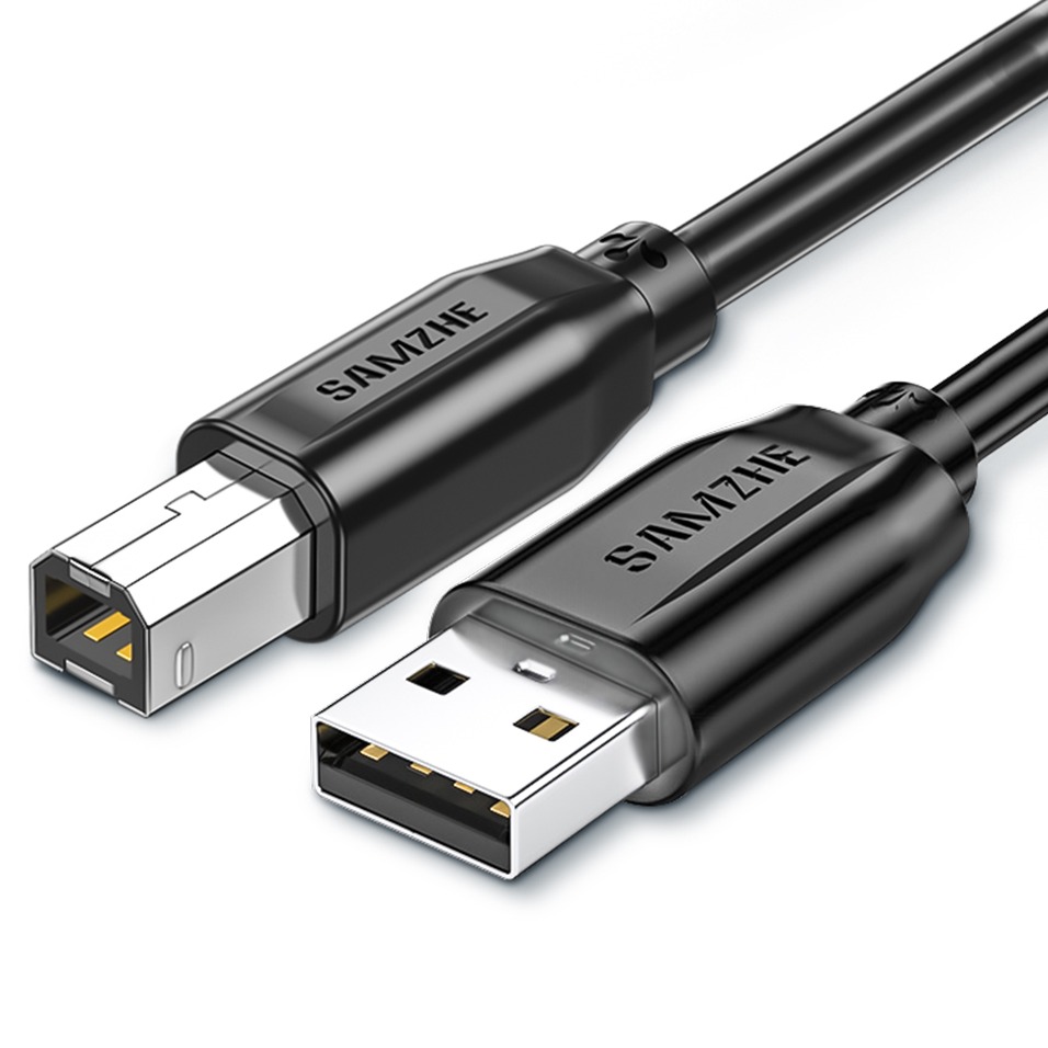 SAMZHE USB2.0 AM BM AB 연장 케이블, 1개, 3m 11,400원